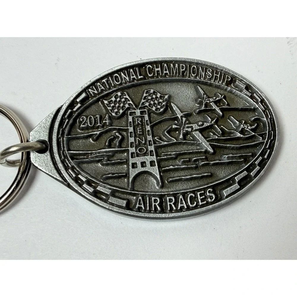 2014 Reno Nevada Air Races National Championship‎ Pewter Keychain